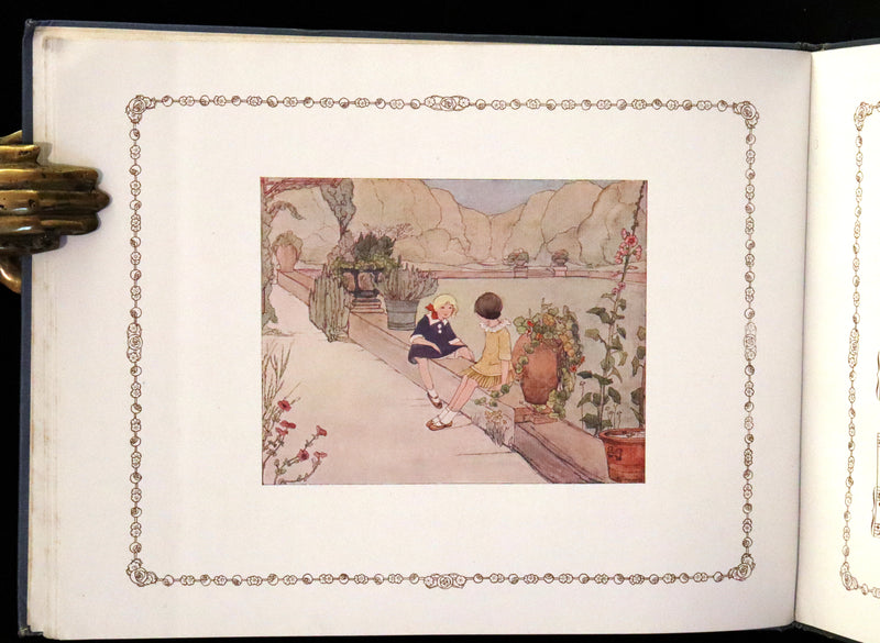 1915 Scarce First English Edition - SPRING FLOWERS by Geertruida Vogel, Illustrated by RIE CRAMER.