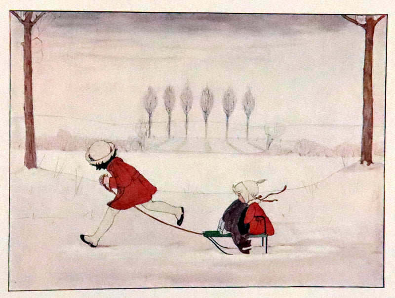 1915 Scarce First English Edition - SPRING FLOWERS by Geertruida Vogel, Illustrated by RIE CRAMER.