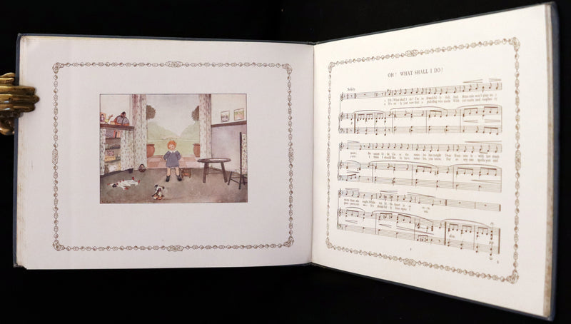 1915 Scarce First English Edition - SPRING FLOWERS by Geertruida Vogel, Illustrated by RIE CRAMER.