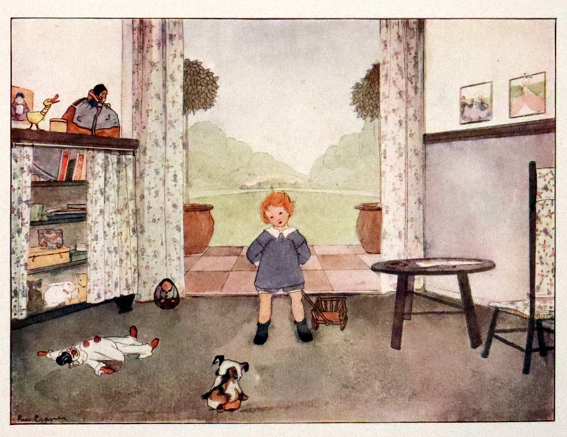 1915 Scarce First English Edition - SPRING FLOWERS by Geertruida Vogel, Illustrated by RIE CRAMER.