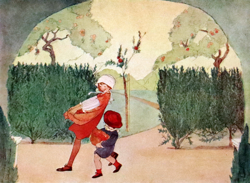 1915 Scarce First English Edition - SPRING FLOWERS by Geertruida Vogel, Illustrated by RIE CRAMER.