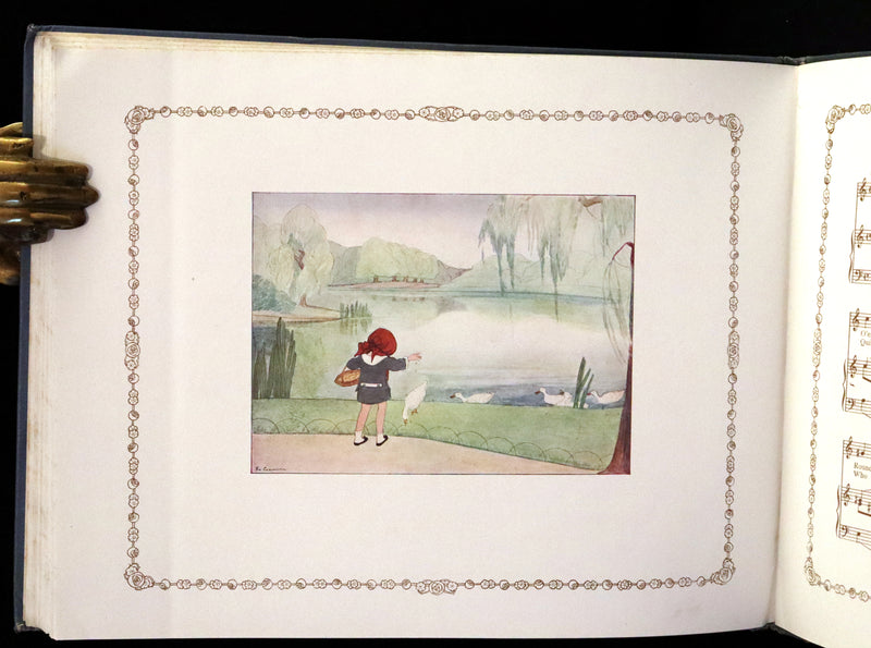 1915 Scarce First English Edition - SPRING FLOWERS by Geertruida Vogel, Illustrated by RIE CRAMER.