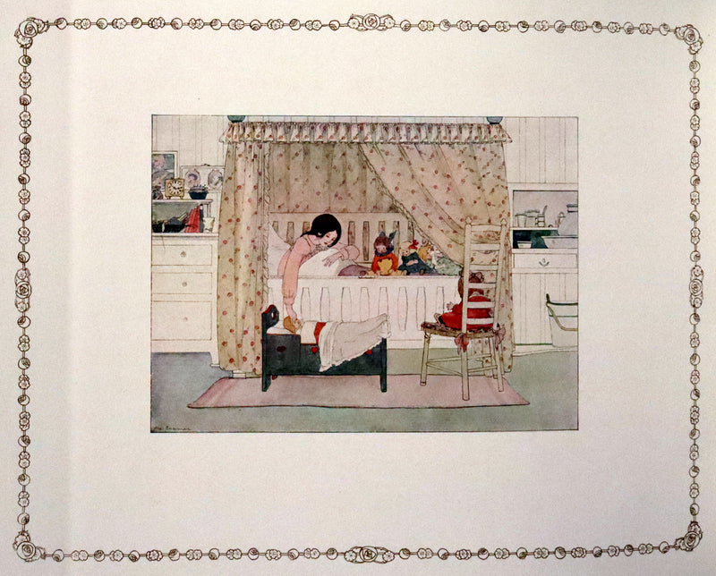 1915 Scarce First English Edition - SPRING FLOWERS by Geertruida Vogel, Illustrated by RIE CRAMER.