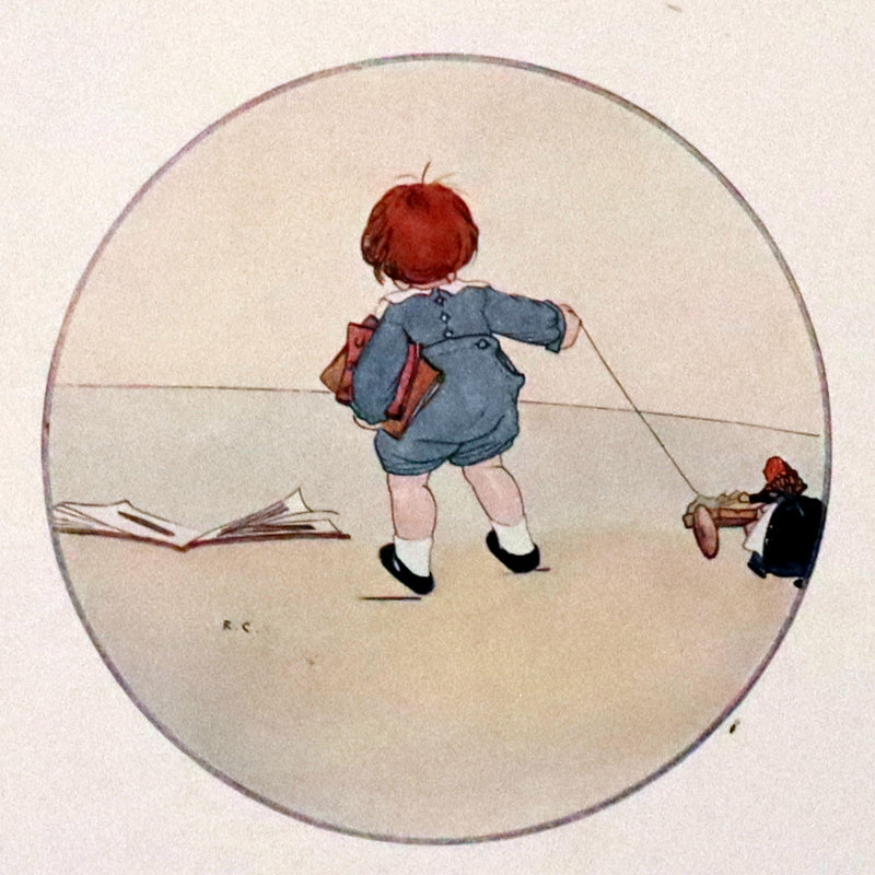 1915 Scarce First English Edition - SPRING FLOWERS by Geertruida Vogel, Illustrated by RIE CRAMER.