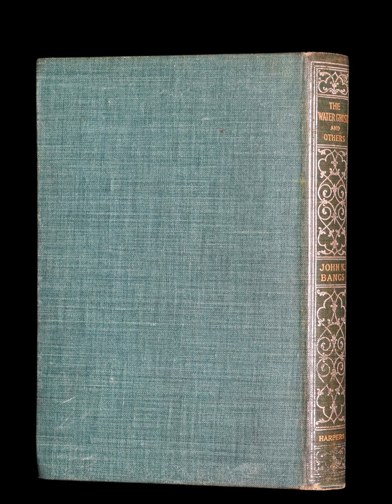 1894 Rare First Edition - THE WATER GHOST and other Ghost Stories by John Kendrick Bangs.
