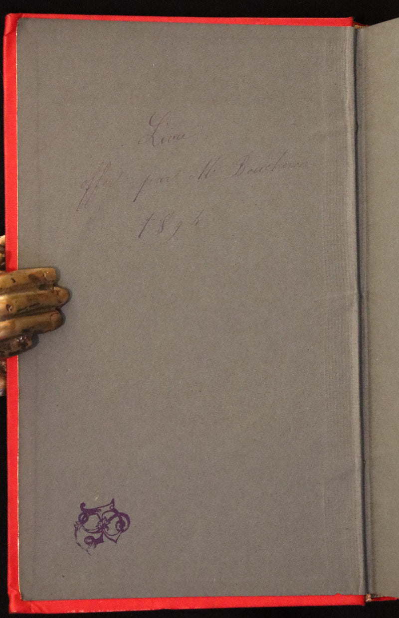 1890 Rare illustrated French Book ~ Contes de Perrault - Fairy Tales.