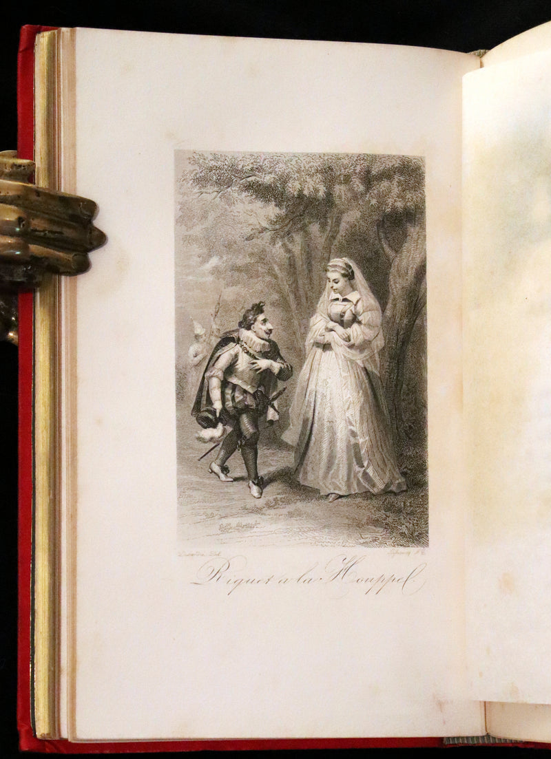 1890 Rare illustrated French Book ~ Contes de Perrault - Fairy Tales.