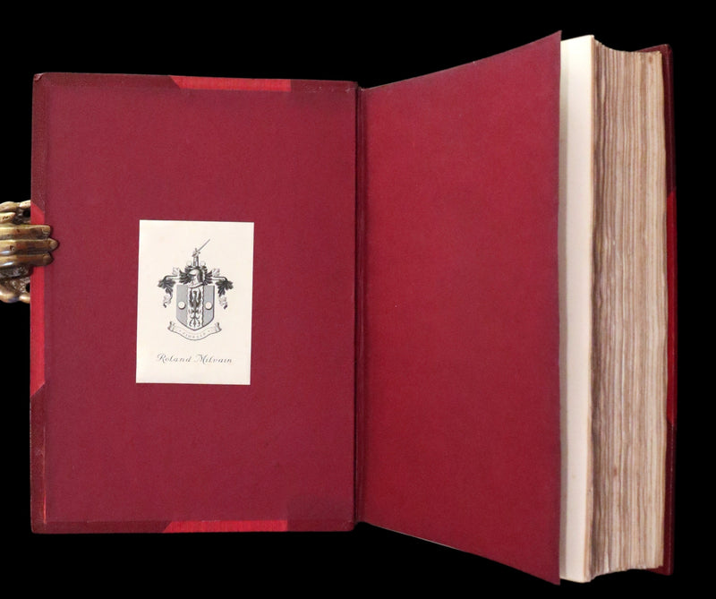 1910 Rare Ornithology First Edition in a Morrell binding ~ Britain's Birds and Their Nests Illustrated by George Rankin.