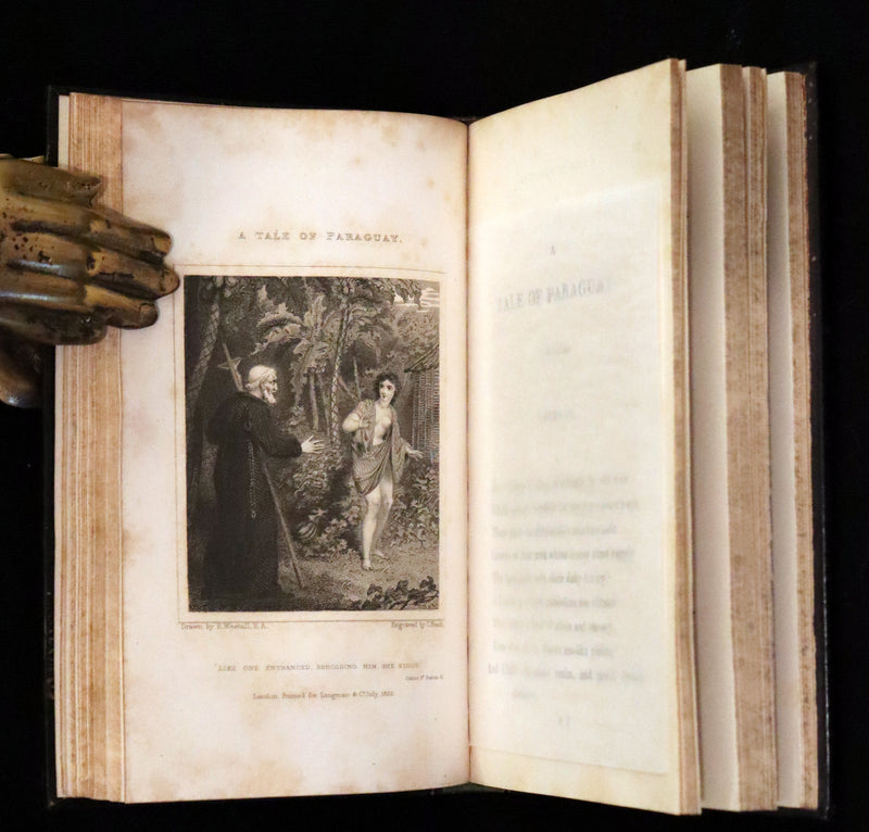 1825 Rare First Edition - A TALE OF PARAGUAY by Robert Southey Illustrated by Richard Westall.