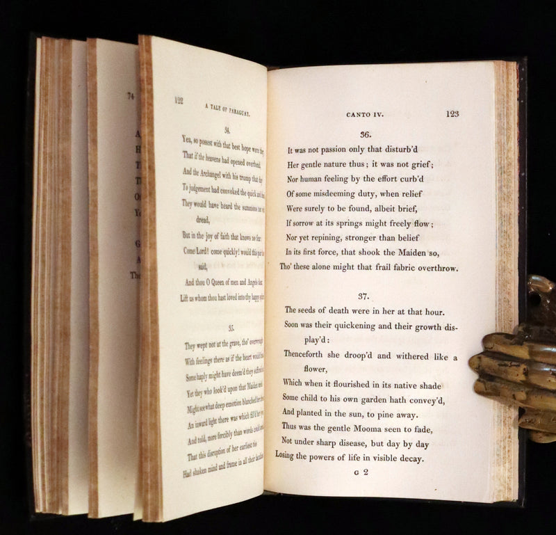 1825 Rare First Edition - A TALE OF PARAGUAY by Robert Southey Illustrated by Richard Westall.