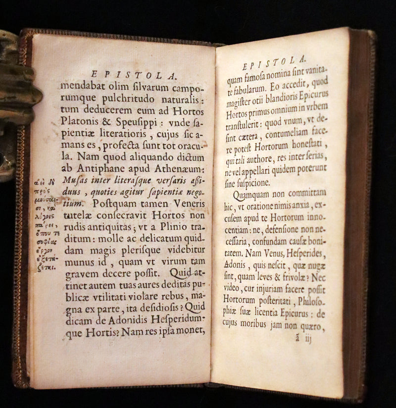 1666 Rare Latin Book - Rene Rapin's celebrated poem on GARDENS - Hortorum libri IV.