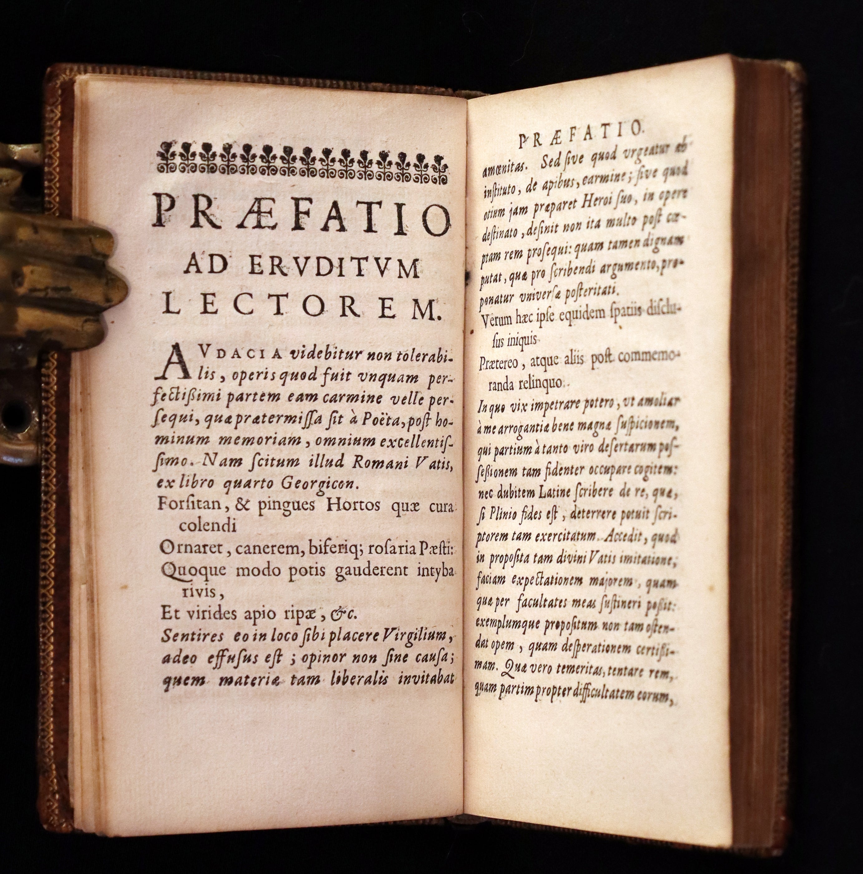Book In Latin 1666 Rare Latin Book - Rene Rapin's celebrated poem on GARDENS - Horto ...