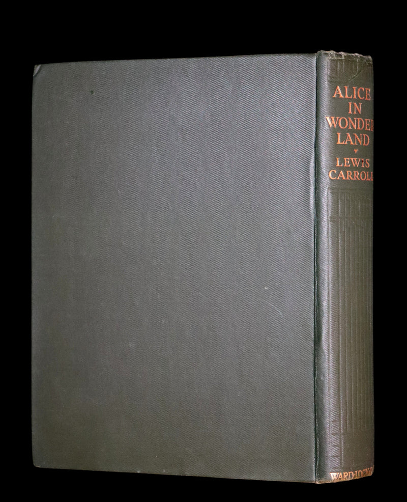 1916 Rare First Edition illustrated by Margaret W. Tarrant - Alice's Adventures in Wonderland.