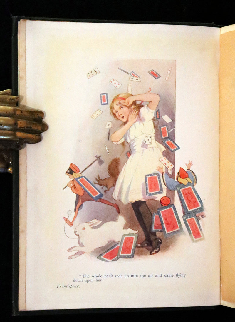 1916 Rare First Edition illustrated by Margaret W. Tarrant - Alice's Adventures in Wonderland.