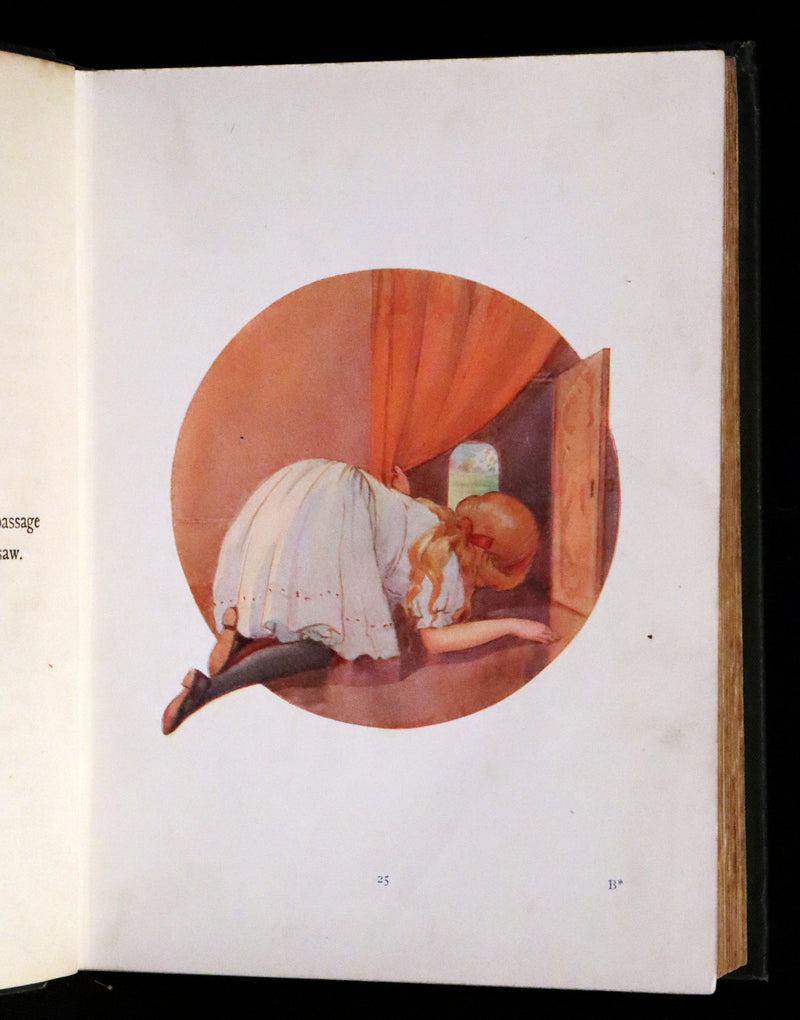 1916 Rare First Edition illustrated by Margaret W. Tarrant - Alice's Adventures in Wonderland.