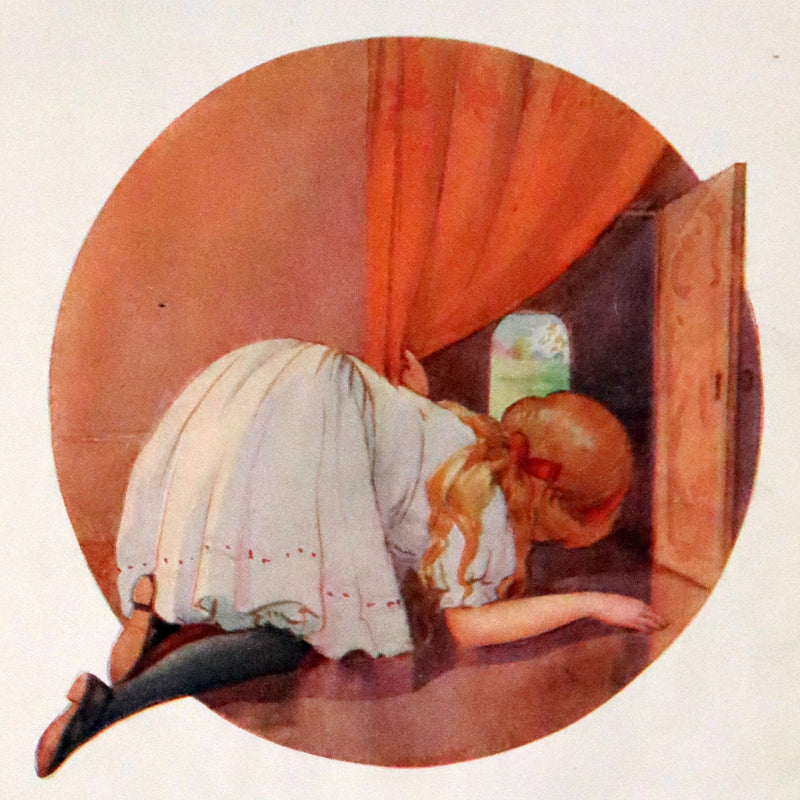 1916 Rare First Edition illustrated by Margaret W. Tarrant - Alice's Adventures in Wonderland.