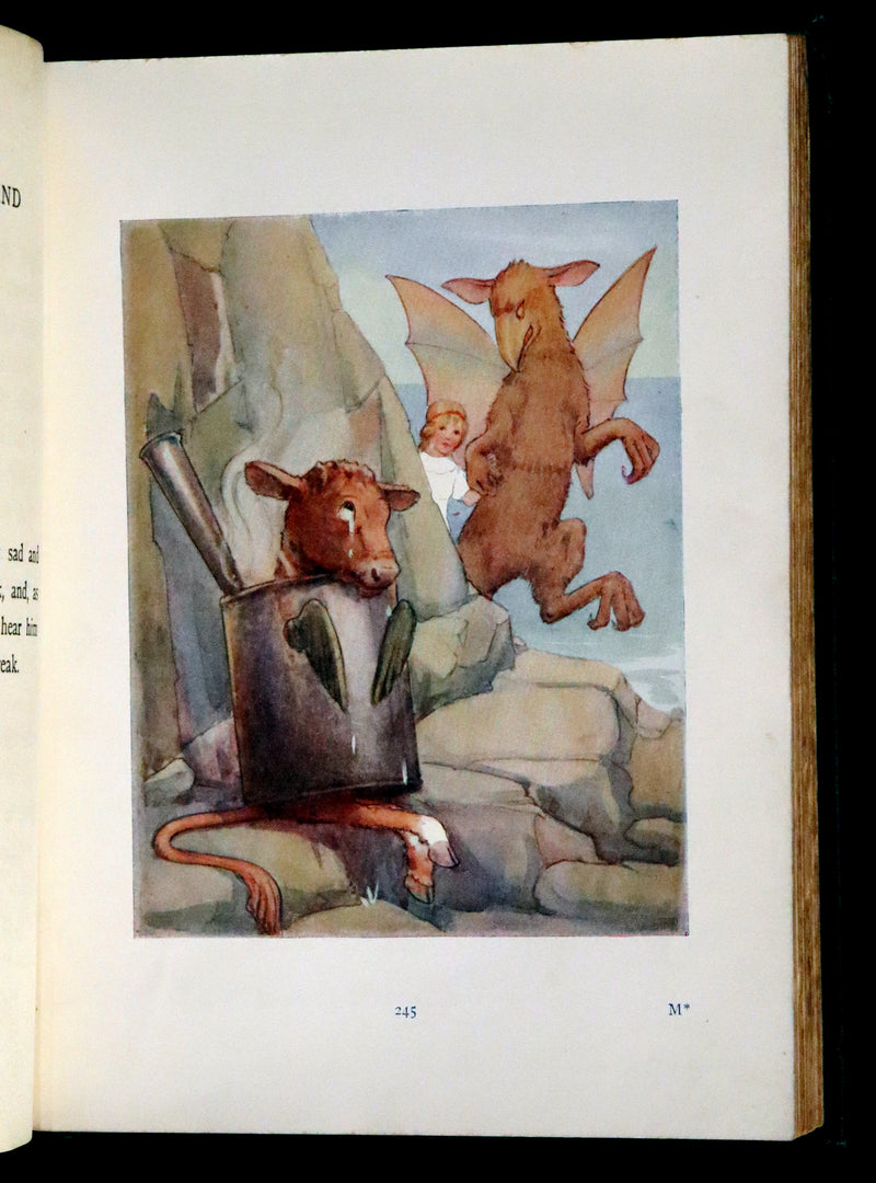 1916 Rare First Edition illustrated by Margaret W. Tarrant - Alice's Adventures in Wonderland.