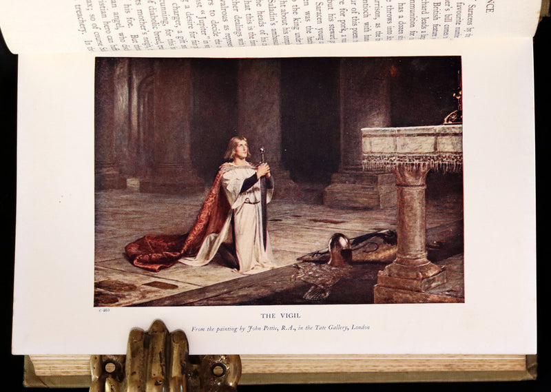 1912 Rare First Edition - ROMANCE and LEGEND of CHIVALRY by A. R. Hope Moncrieff.