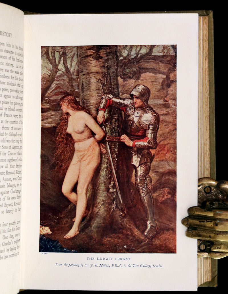1912 Rare First Edition - ROMANCE and LEGEND of CHIVALRY by A. R. Hope Moncrieff.