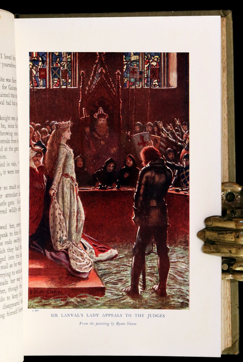 1912 Rare First Edition - ROMANCE and LEGEND of CHIVALRY by A. R. Hope Moncrieff.