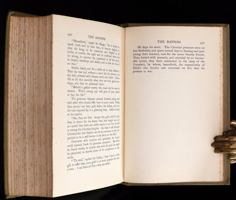 1912 Rare First Edition - ROMANCE and LEGEND of CHIVALRY by A. R. Hope Moncrieff.