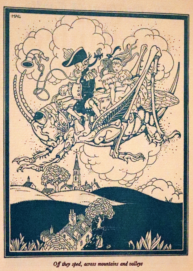 1935 Rare First Edition - The Enchanted Castle by Colleen Moore illustrated by Marie A. Lawson