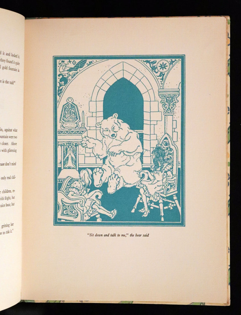 1935 Rare First Edition - The Enchanted Castle by Colleen Moore illustrated by Marie A. Lawson