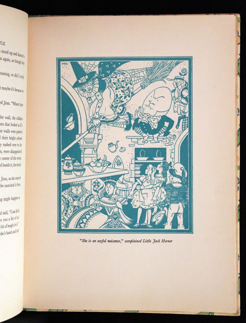 1935 Rare First Edition - The Enchanted Castle by Colleen Moore illustrated by Marie A. Lawson