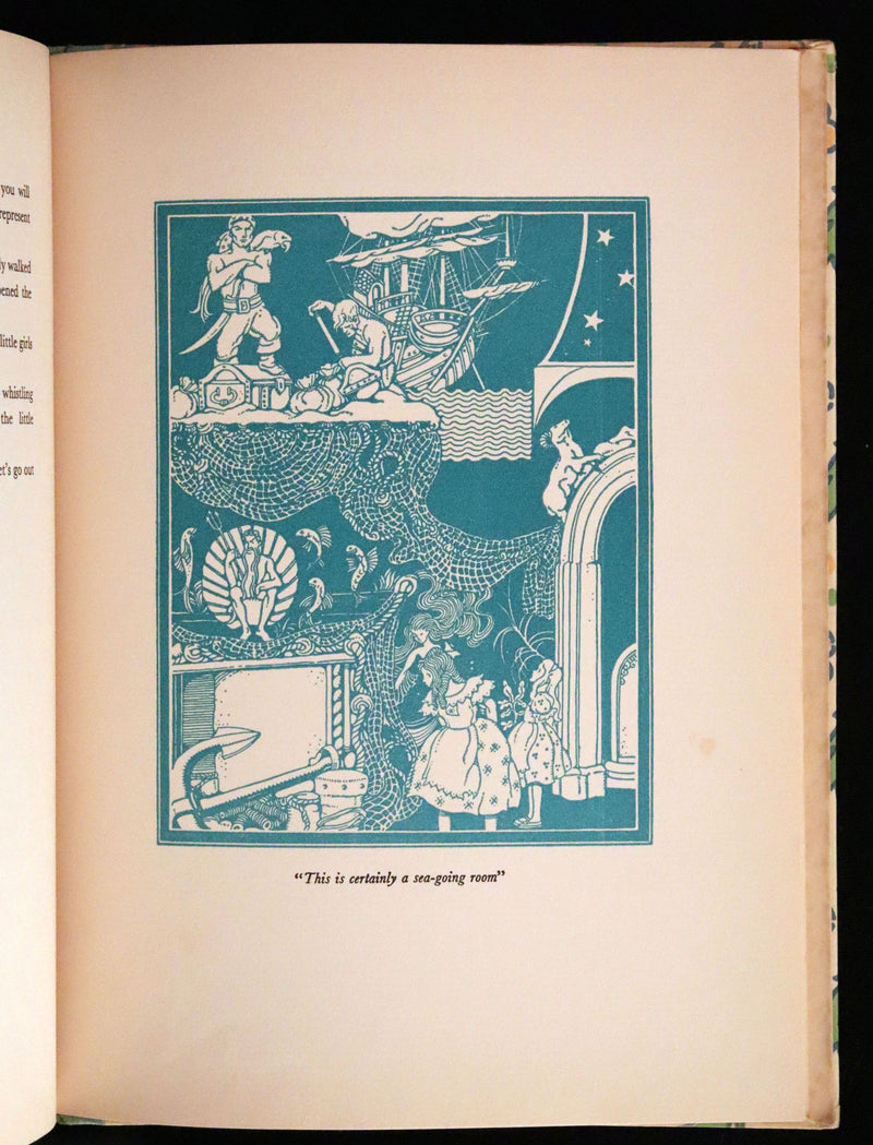 1935 Rare First Edition - The Enchanted Castle by Colleen Moore illustrated by Marie A. Lawson