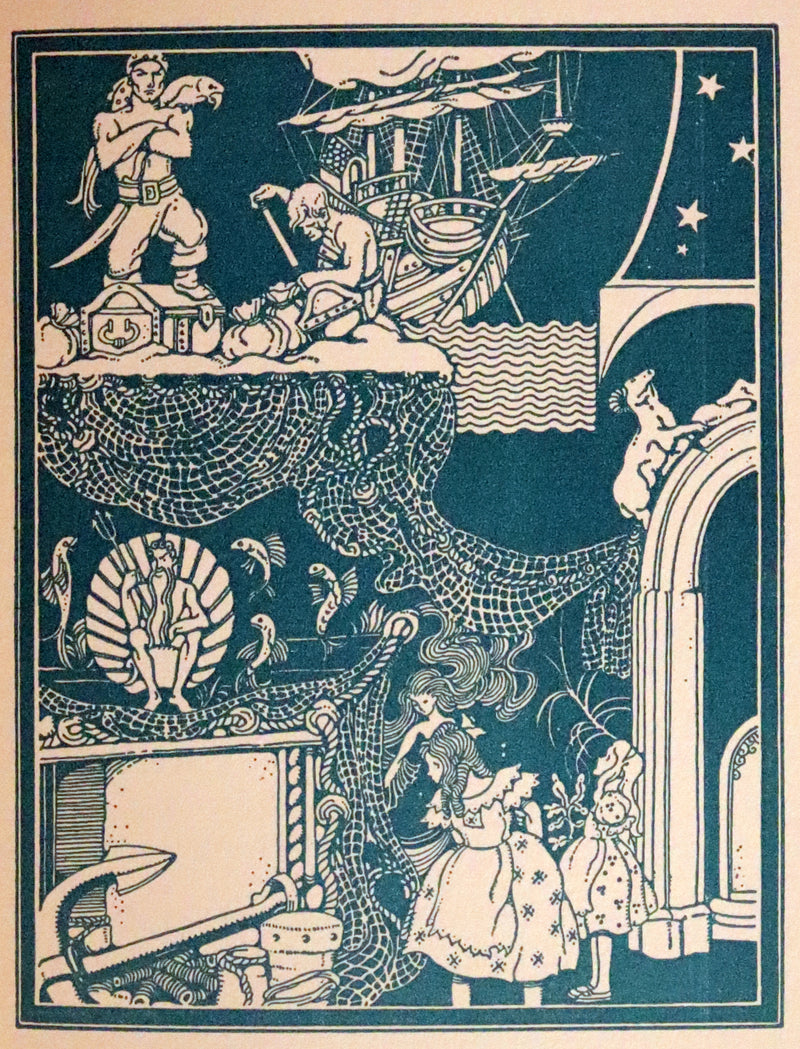 1935 Rare First Edition - The Enchanted Castle by Colleen Moore illustrated by Marie A. Lawson