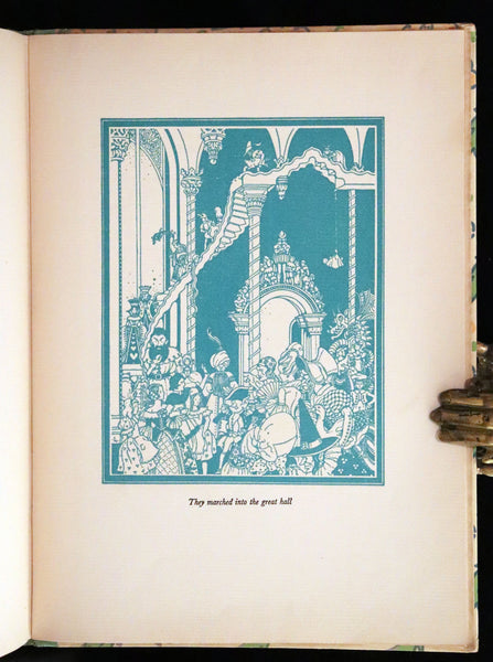 1935 Rare First Edition - The Enchanted Castle by Colleen Moore illustrated by Marie A. Lawson