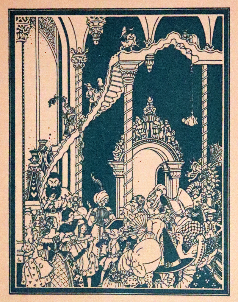 1935 Rare First Edition - The Enchanted Castle by Colleen Moore illustrated by Marie A. Lawson