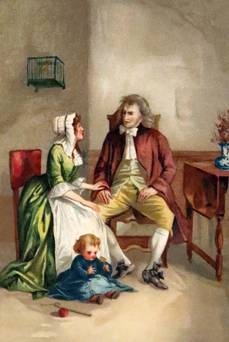 1901 Rare Book - THE LIFE and ADVENTURES OF ROBINSON CRUSOE Illustrated by J. D. Watson.