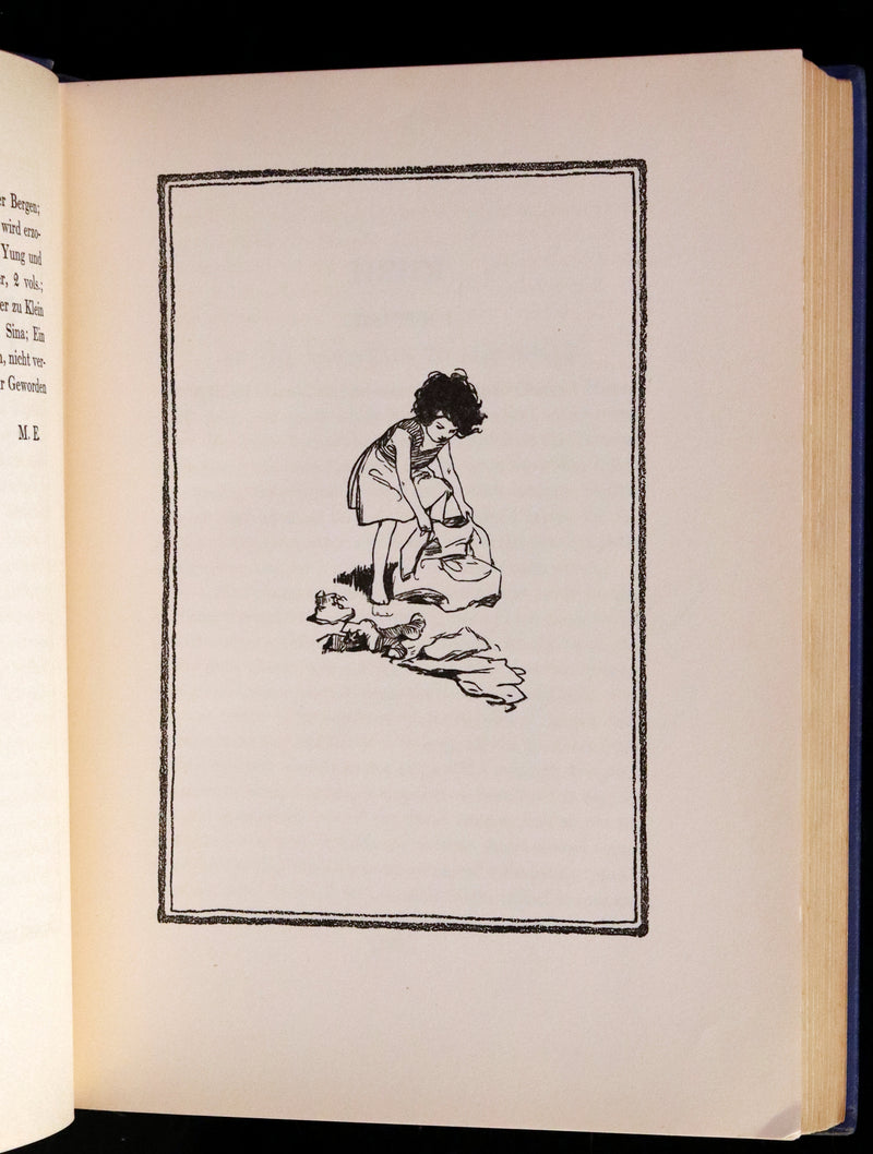 1922 Rare Book - HEIDI by Johanna Spyri illustrated in color by Jessie Willcox Smith.