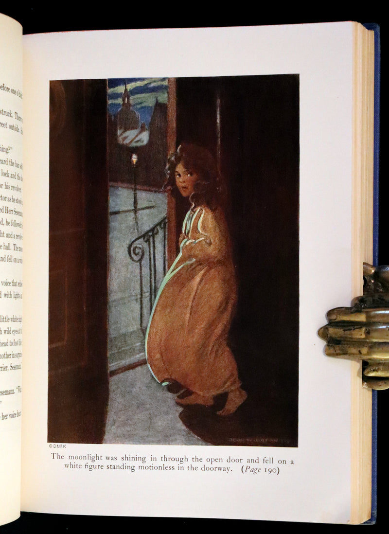 1922 Rare Book - HEIDI by Johanna Spyri illustrated in color by Jessie Willcox Smith.
