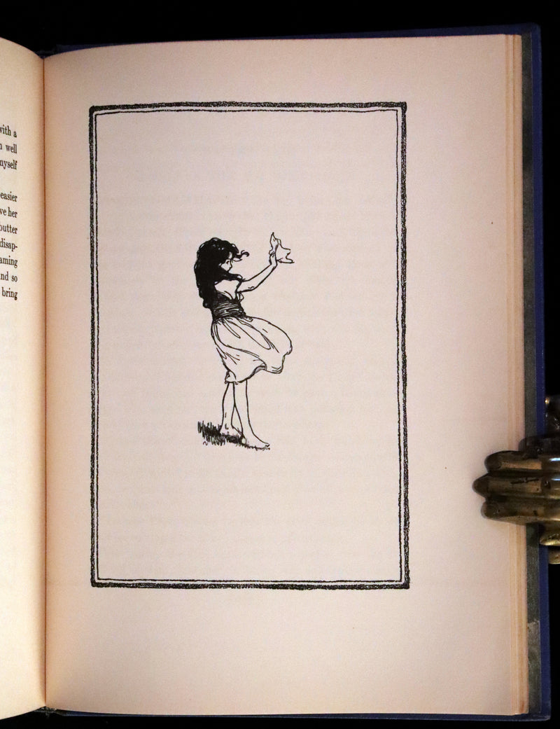 1922 Rare Book - HEIDI by Johanna Spyri illustrated in color by Jessie Willcox Smith.