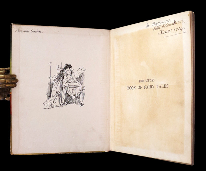 1900 Rare Book - AUNT LOUISA'S BOOK OF FAIRY TALES. Illustrated.