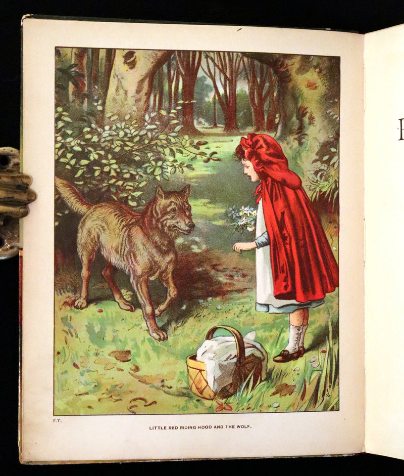 1900 Rare Book - AUNT LOUISA'S BOOK OF FAIRY TALES. Illustrated.