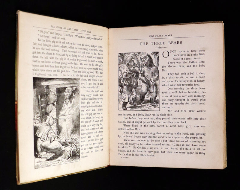 1900 Rare Book - AUNT LOUISA'S BOOK OF FAIRY TALES. Illustrated.