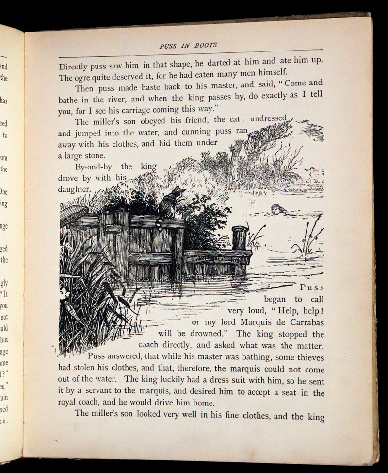 1900 Rare Book - AUNT LOUISA'S BOOK OF FAIRY TALES. Illustrated.