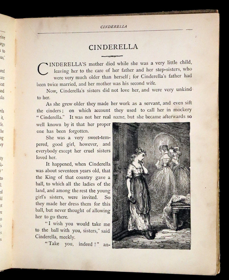 1900 Rare Book - AUNT LOUISA'S BOOK OF FAIRY TALES. Illustrated.