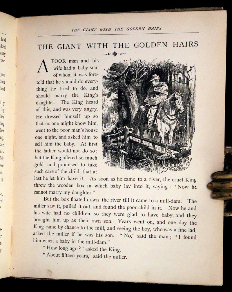 1900 Rare Book - AUNT LOUISA'S BOOK OF FAIRY TALES. Illustrated.