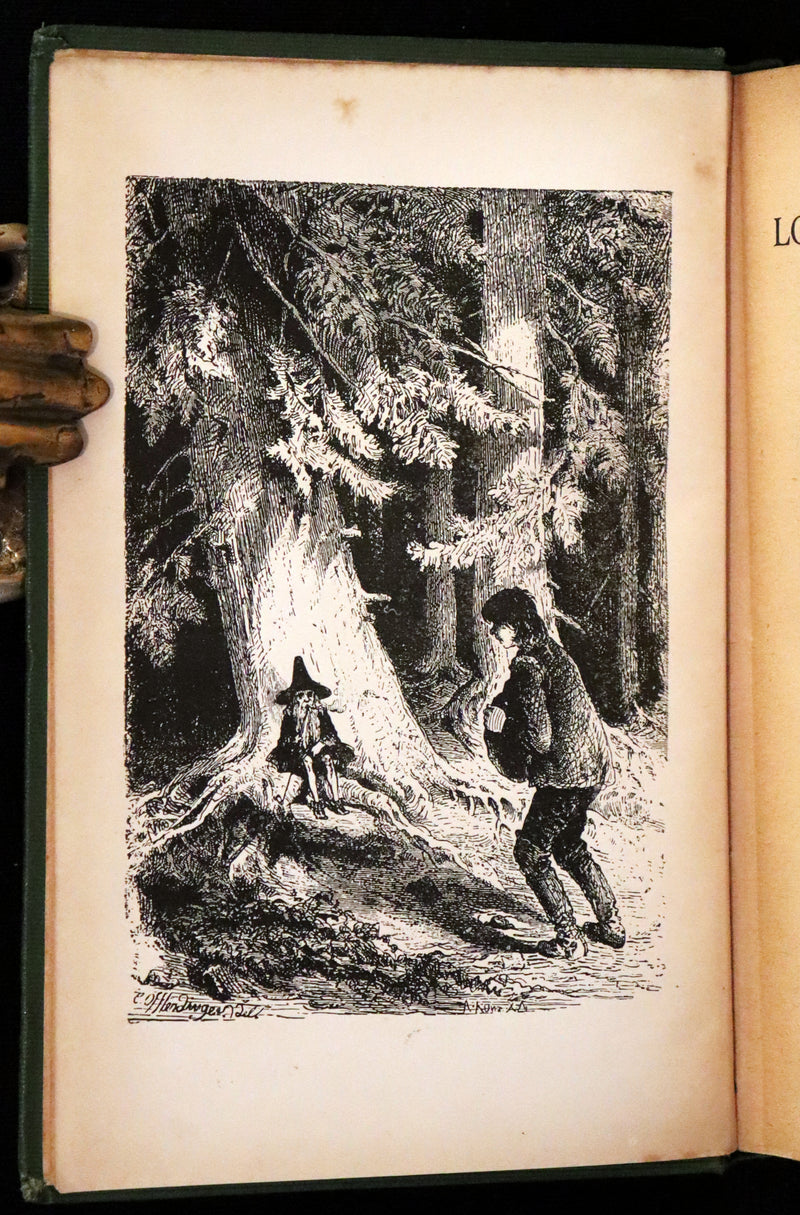 1890 Rare Book - William HAUFF's Longnose the Dwarf and Other Fairy Tales. Illustrated.