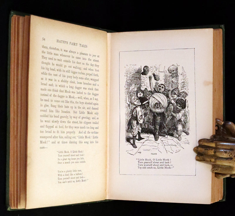 1890 Rare Book - William HAUFF's Longnose the Dwarf and Other Fairy Tales. Illustrated.