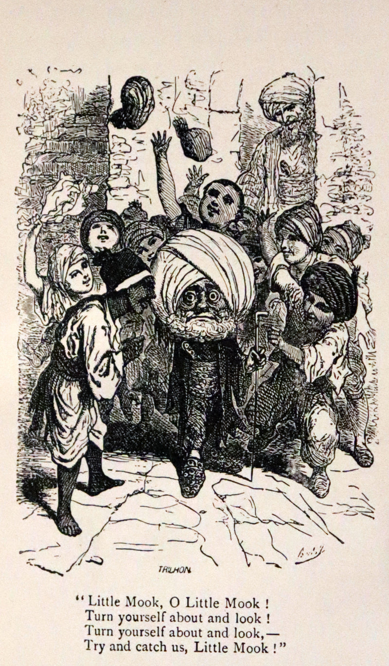 1890 Rare Book - William HAUFF's Longnose the Dwarf and Other Fairy Tales. Illustrated.