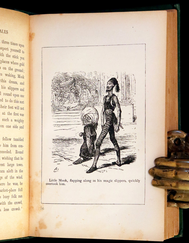 1890 Rare Book - William HAUFF's Longnose the Dwarf and Other Fairy Tales. Illustrated.