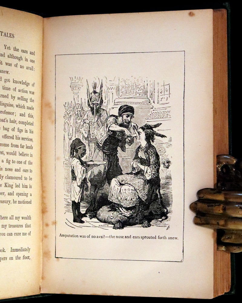 1890 Rare Book - William HAUFF's Longnose the Dwarf and Other Fairy Tales. Illustrated.