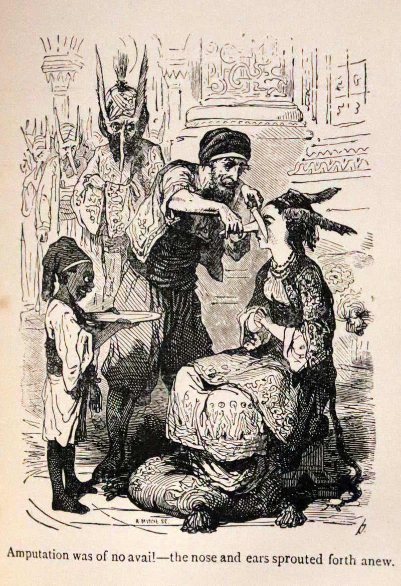 1890 Rare Book - William HAUFF's Longnose the Dwarf and Other Fairy Tales. Illustrated.