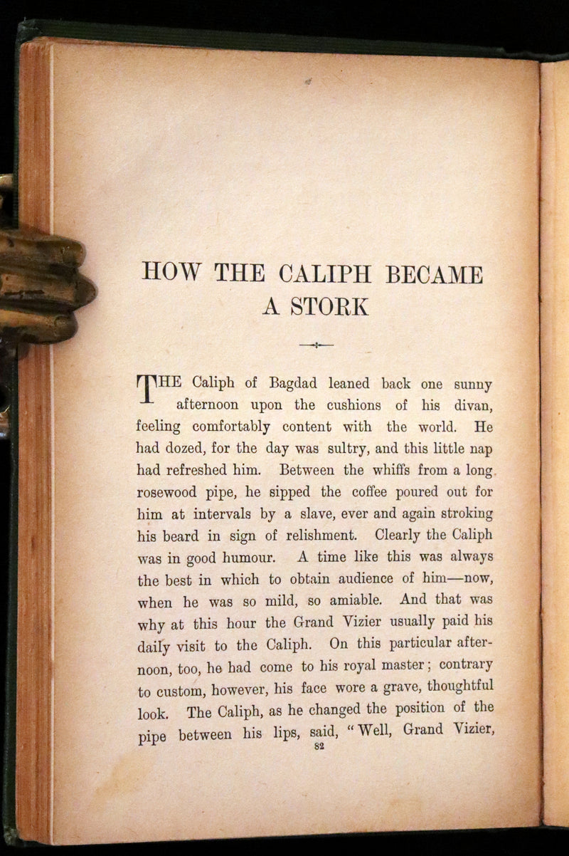 1890 Rare Book - William HAUFF's Longnose the Dwarf and Other Fairy Tales. Illustrated.