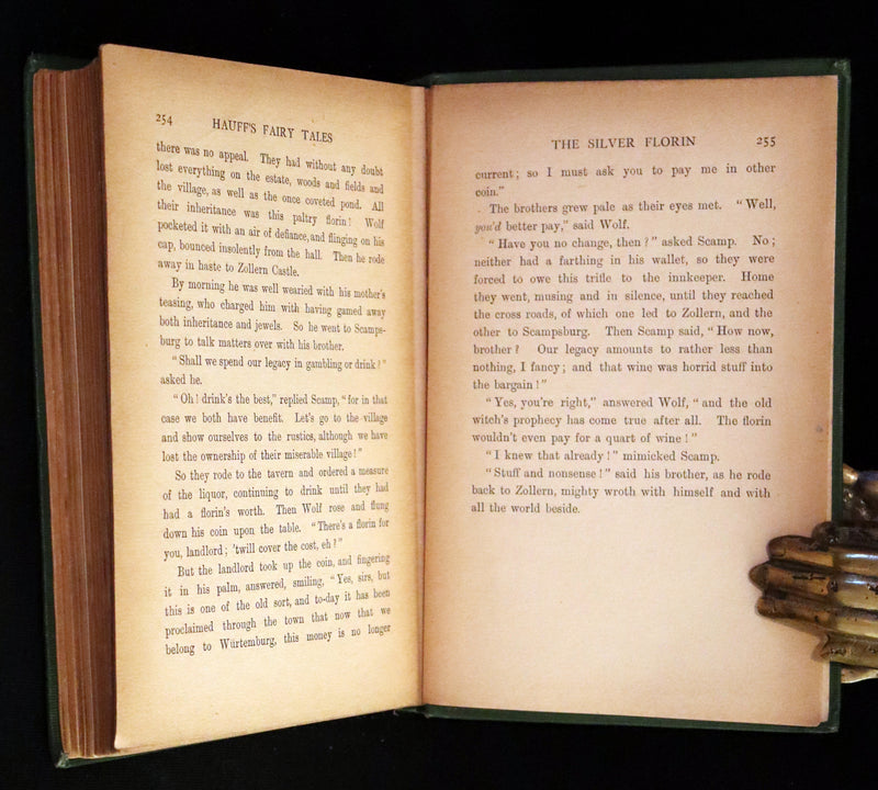 1890 Rare Book - William HAUFF's Longnose the Dwarf and Other Fairy Tales. Illustrated.